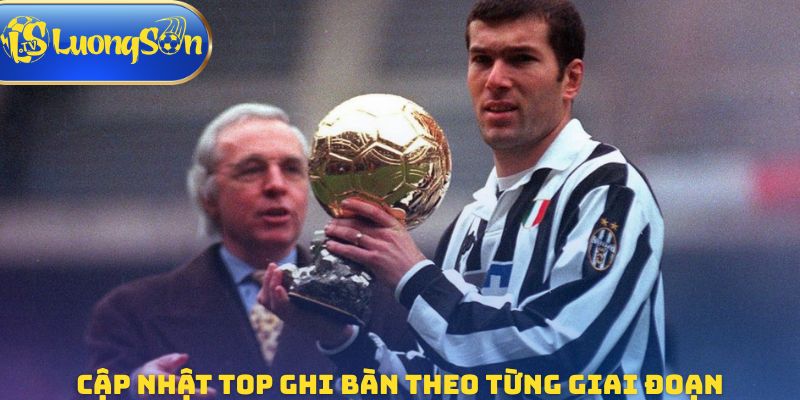 Cập nhật top ghi bàn theo từng giai đoạn